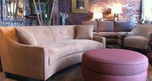 curved-sofas-for-small-space | Sofas for small spaces, Curved sofa .