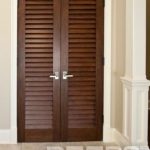 louvered interior | Custom interior doors, Double doors interior .