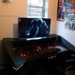 This Guy Built a Custom PC Gaming Desk, and It's Rad | Nerdist .