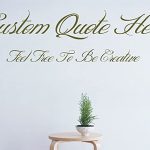 Amazon.com: Custom Create Your Own Quote Personalized Wall-Vinyl .