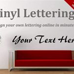 Amazon.com: Large Custom Vinyl Lettering, Wall Decals Letters .