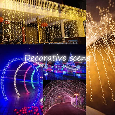 Amazon.com : SHINEMU String Lights, Indoor/Outdoor decoration .