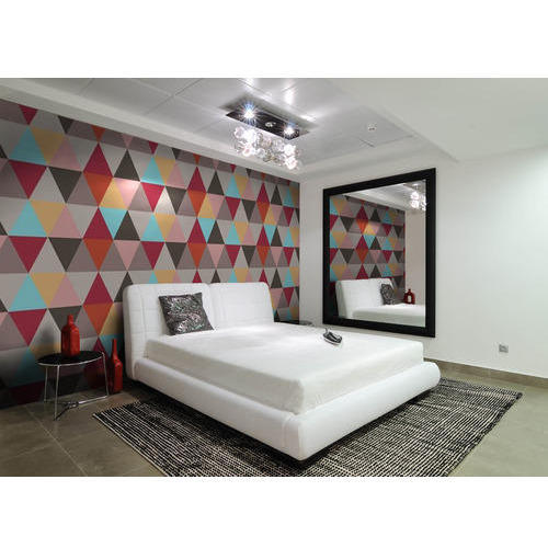 Custom Decorative Bedroom Wallpaper, Rs 65 /square feet Gogia .