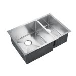 Barclay Genaro Deep 29" x 20" Double Basin Undermount Kitchen Sink .