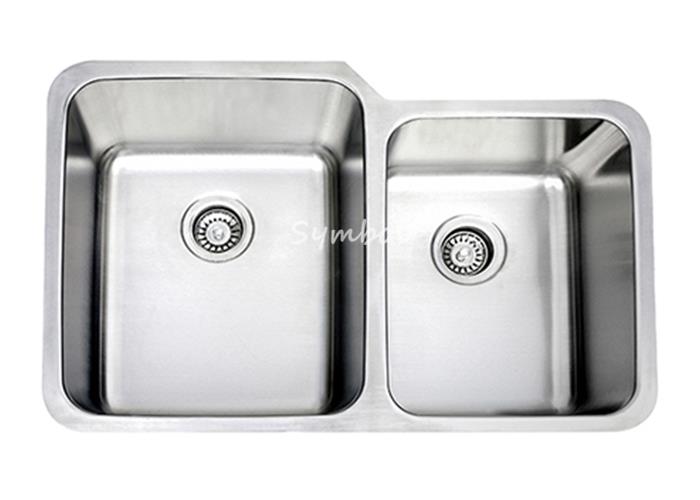 China Best 60/40 Undermount Double Bowl Stainless Steel Kitchen .
