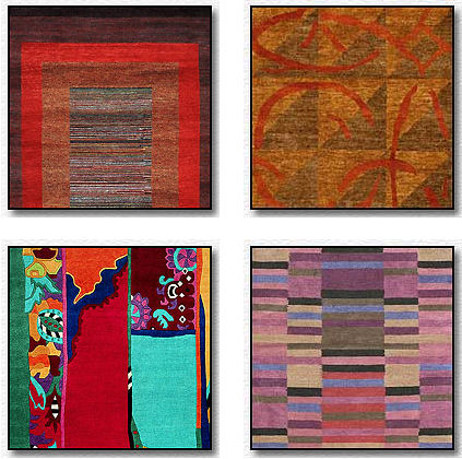 Contemporary Area Rugs & Carpets - Tibetan Rug luxu