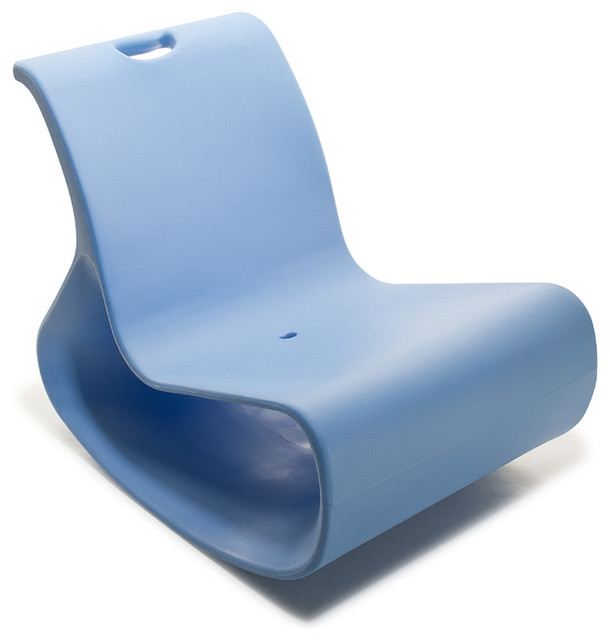 Modern Plastic Outdoor Lounge Chair, Offi Mod Lounger .