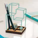 Tidy Bamboo Organizers | Modern desk accessories, Holder design .