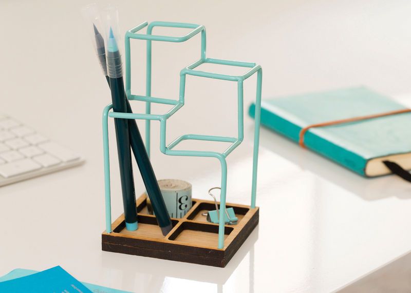Tidy Bamboo Organizers | Modern desk accessories, Holder design .