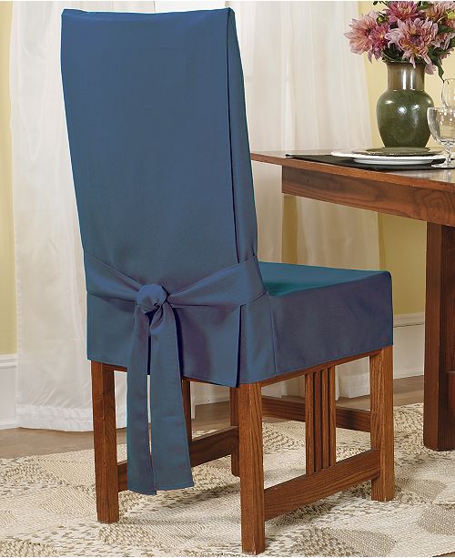 Sure Fit Short Dining Room Chair Slipcover & Reviews - Slipcovers .