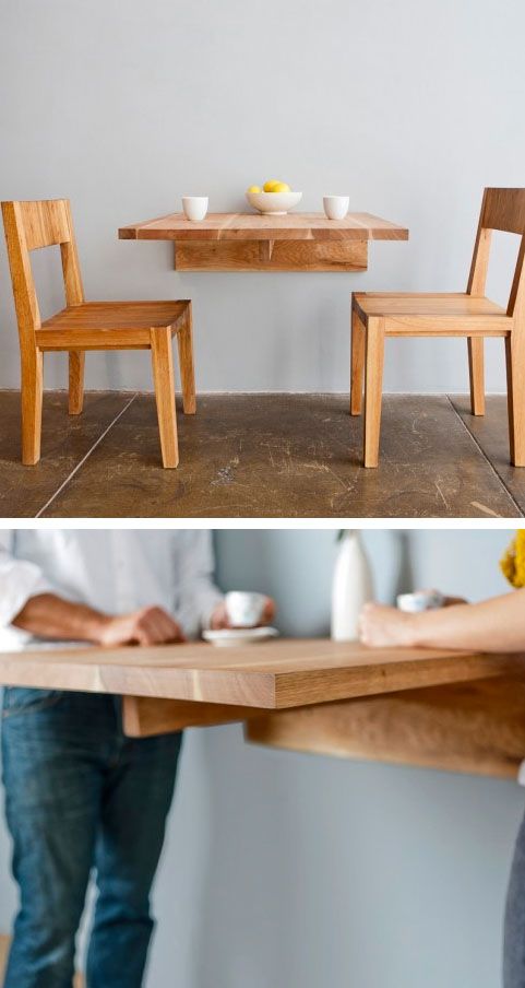 LAXseries Wall-Mounted Dining Table | Small kitchen tables .