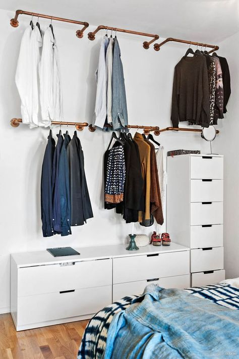 Open closet ideas diy garment racks 39+ super Ideas in 2020 .