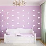 Amazon.com: Set of 96 Pieces 2" Heart Wall Decor Sticker DIY .