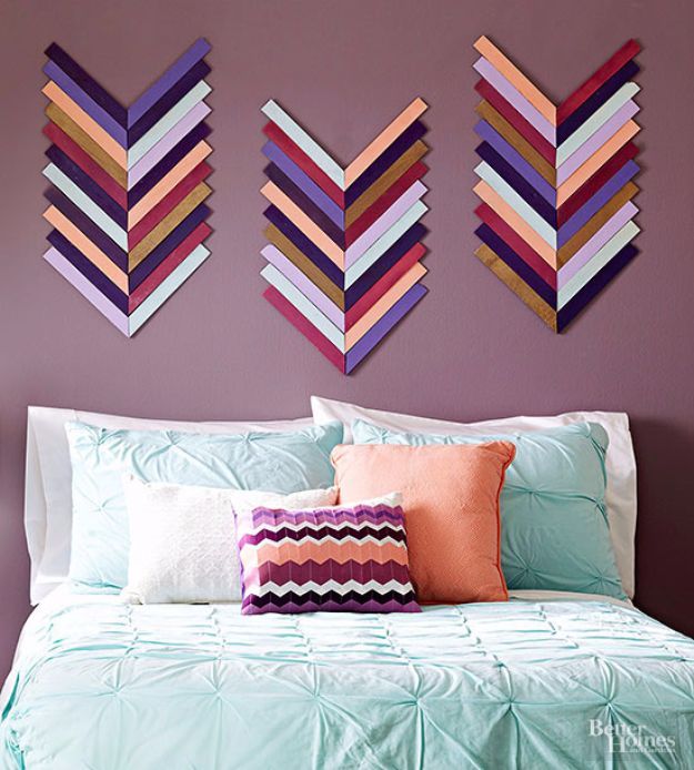 76 DIY Wall Art Ideas for Those Blank Walls | Diy wall decor for .