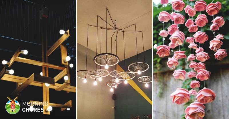 34 Beautiful DIY Chandelier Ideas That Will Light Up Your Ho