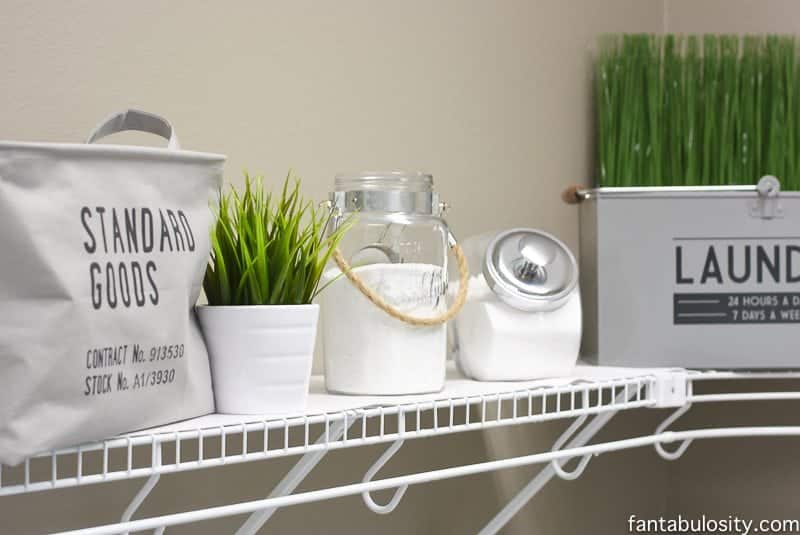 DIY Laundry Room Shelving & Storage Ideas - Fantabulosi