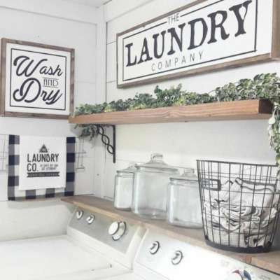 Laundry Room Signs for the Home | CraftCuts.com | Rustic laundry .