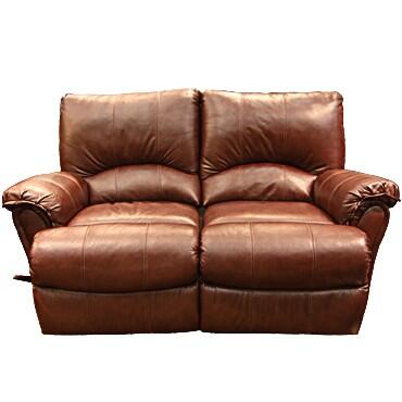 Lane Furniture Alpine Leather Loveseat 2042463516340 Mahogany .