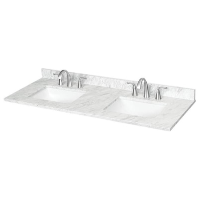 Double sink Bathroom Vanity Tops at Lowes.c