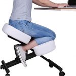 Amazon.com: DRAGONN (by VIVO) Ergonomic Kneeling Chair, Adjustable .