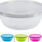 Amazon.com | DecorRack Serving Bowl with Lid, Extra Large Bowl for .