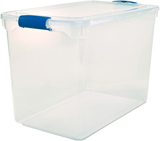 Amazon.com: Homz Plastic Storage, Modular Stackable Storage Bins .