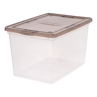 Extra Large Closet Storage Box, Gray L