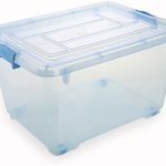 Amazon.com: TYJY Extra Large Size Transparent Plastic Storage Bins .