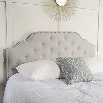 Amazon.com - Christopher Knight Home Austell Fabric Headboard .