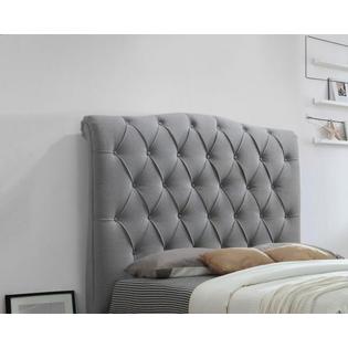 Esofastore Casual Style Queen Size Buttons Tufted Fabric Bed .