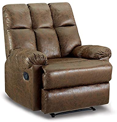 Amazon.com: Bonzy Home Recliner Push Back Recliner Chair .