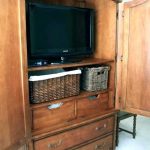 Flat Screen Tv Armoire With Pocket Doors | Proget