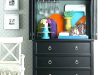 Flat Screen Tv Armoire With Pocket Doors | Small space storage .