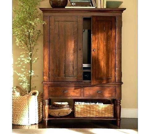 Flat Screen Tv Armoire With Pocket Doors - https://www.otoseriilan .