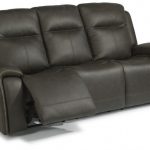 Solo Power Reclining Leather Sofa By Flexsteel - Owensfurniture.c