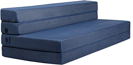 Amazon.com: Milliard Tri-Fold Foam Folding Mattress and Sofa Bed .