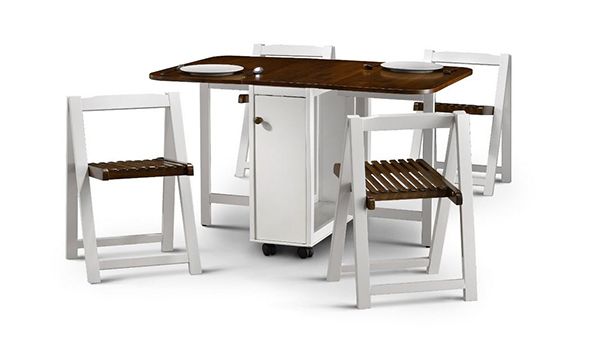 20 Drop Leaf Table with Folding Chairs | Home Design Lover .