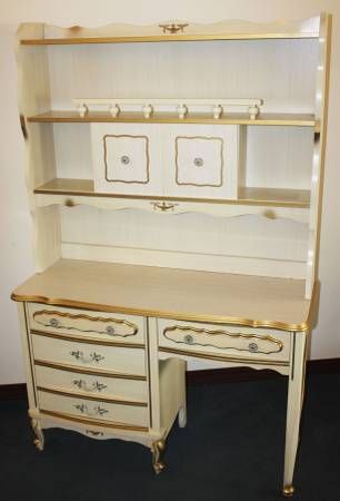 Vintage, Classic French Provincial, Bonnet by Sears, Bedroom Set .