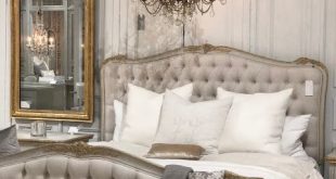 Vintage Treasures at High Point Market | French country bedrooms .