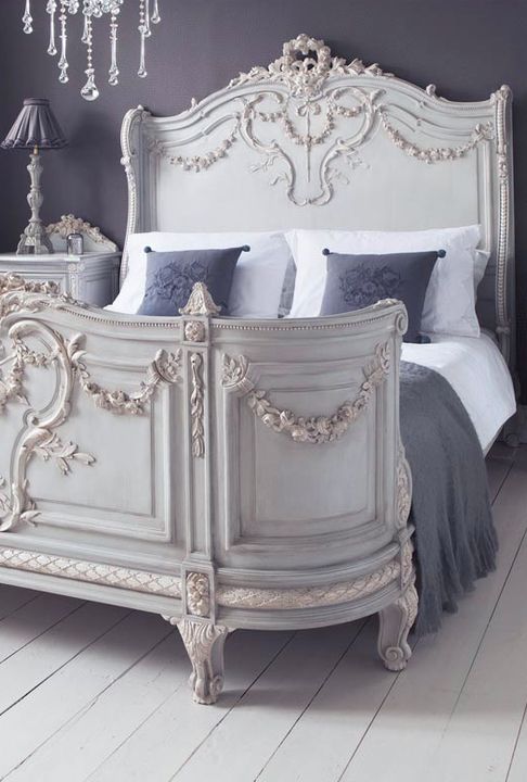 French provincial bed | French style bed, Bedroom vintage, French .