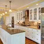 Galley kitchen with island and only one wall | galley style .