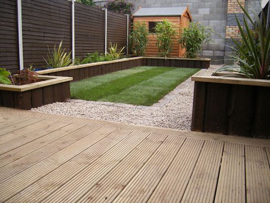 Glasnevin Decking Project | gardenviews.ie | Back garden design .