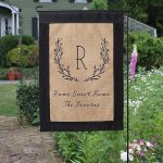 Farmhouse Floral Burlap Garden Flag | Bed Bath & Beyo