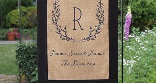 Farmhouse Floral Burlap Garden Flag | Bed Bath & Beyo