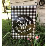 Buffalo Plaid Christmas Garden Flag, Buffalo Plaid Christmas Decor .