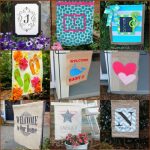 18 Adorable DIY Garden Flags for a Warm and Welcoming Home - DIY .