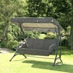 Garden Swings With Canopy | Wooden garden swing, Garden swing seat .