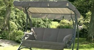 Garden Swings With Canopy | Wooden garden swing, Garden swing seat .