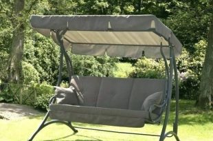 Garden Swings With Canopy | Wooden garden swing, Garden swing seat .