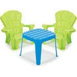 Amazon.com: Little Tikes Garden Table and Chairs Set, Blue/Green .